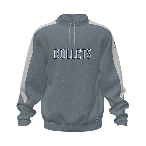 [CUS-DFW-HOOD-FLC-LSL-GRY-YXS-LOGO1] Hoodie (Youth XS, Gray, Logo 1)