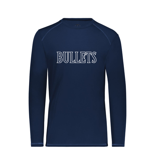 [6846.065.S-LOGO1] Youth SoftTouch Long Sleeve (Youth S, Navy, Logo 1)