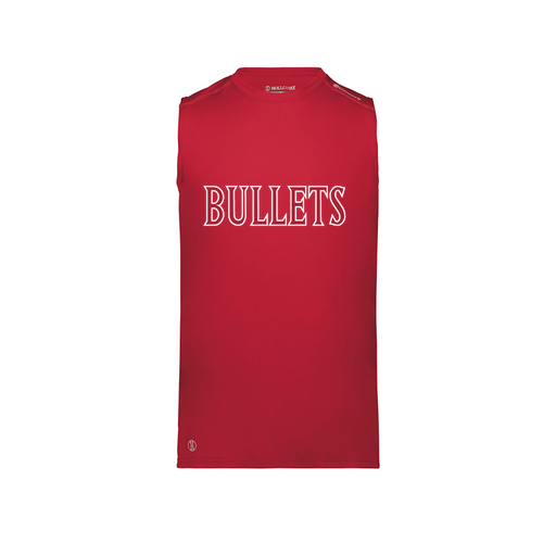 [222593.083.S-LOGO2] Men's CoolDry TankTop (Adult S, Red, Logo 2)