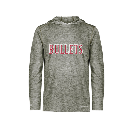 [FOLHCGGY-AS-LOGO2] Decker Men's Charge Hoodie (Adult S, Gray, Logo 2)