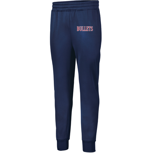 [5566.065.XS-LOGO2] Men's PERFORMANCE FLEECE JOGGER (Adult XS, Navy, Logo 2)